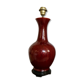 Lampe en céramique vintage