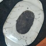 Empty ceramic fish pocket