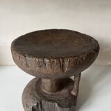 African folk art stool