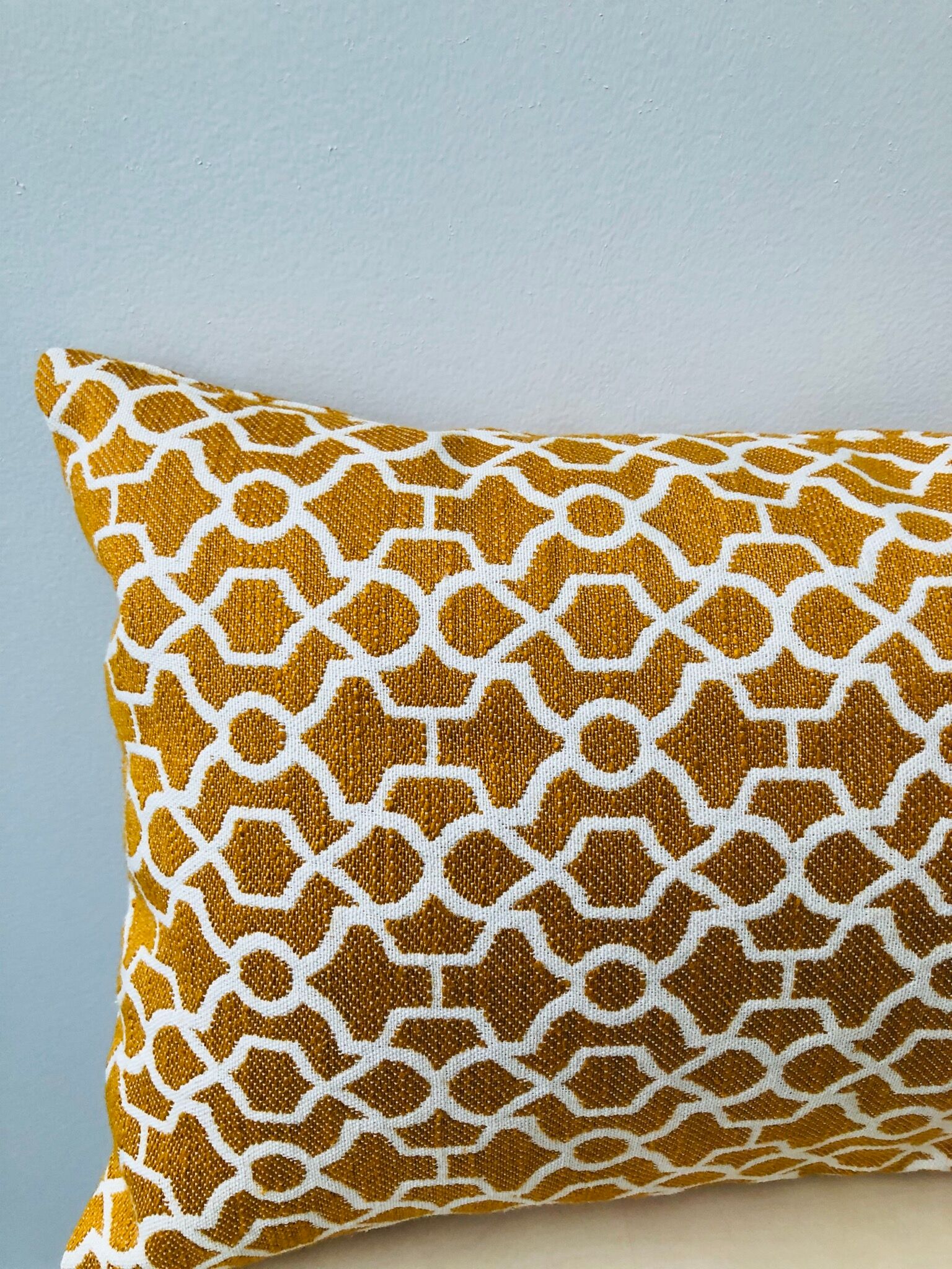 Ochre cushion