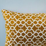Ochre cushion