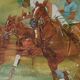 Windsor poster, polo players, for the Pierre Hautot gallery.