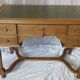 bureau classique dessus cuir