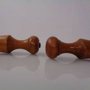 Mid-Century Teak Salt Shaker and Pepper Mill by Zassenhaus, 1960s, Set of 2