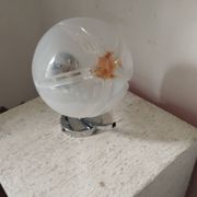 Applique mazzega années 70 verre chrome