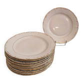 Assiettes en porcelaine de Bohème