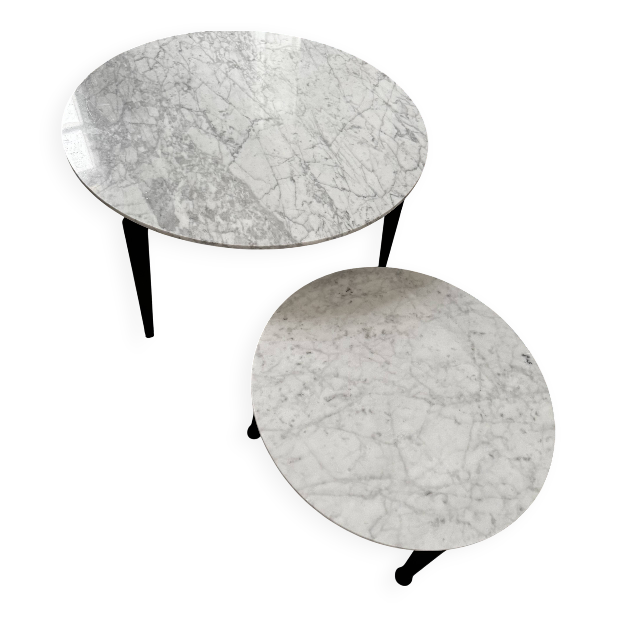 Marble coffee tables from the 80s