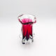 Organic Vase - Sommerso - Josef Hospodka - Bohemian Crystal - Circa