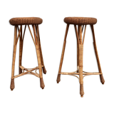 Pair vintage stools
