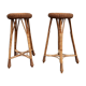 Pair vintage stools