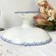 Vintage pedestal dish terre de fer hb&c balzac made in france
