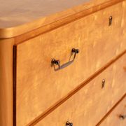 Commode en bouleau suédois, années 1950