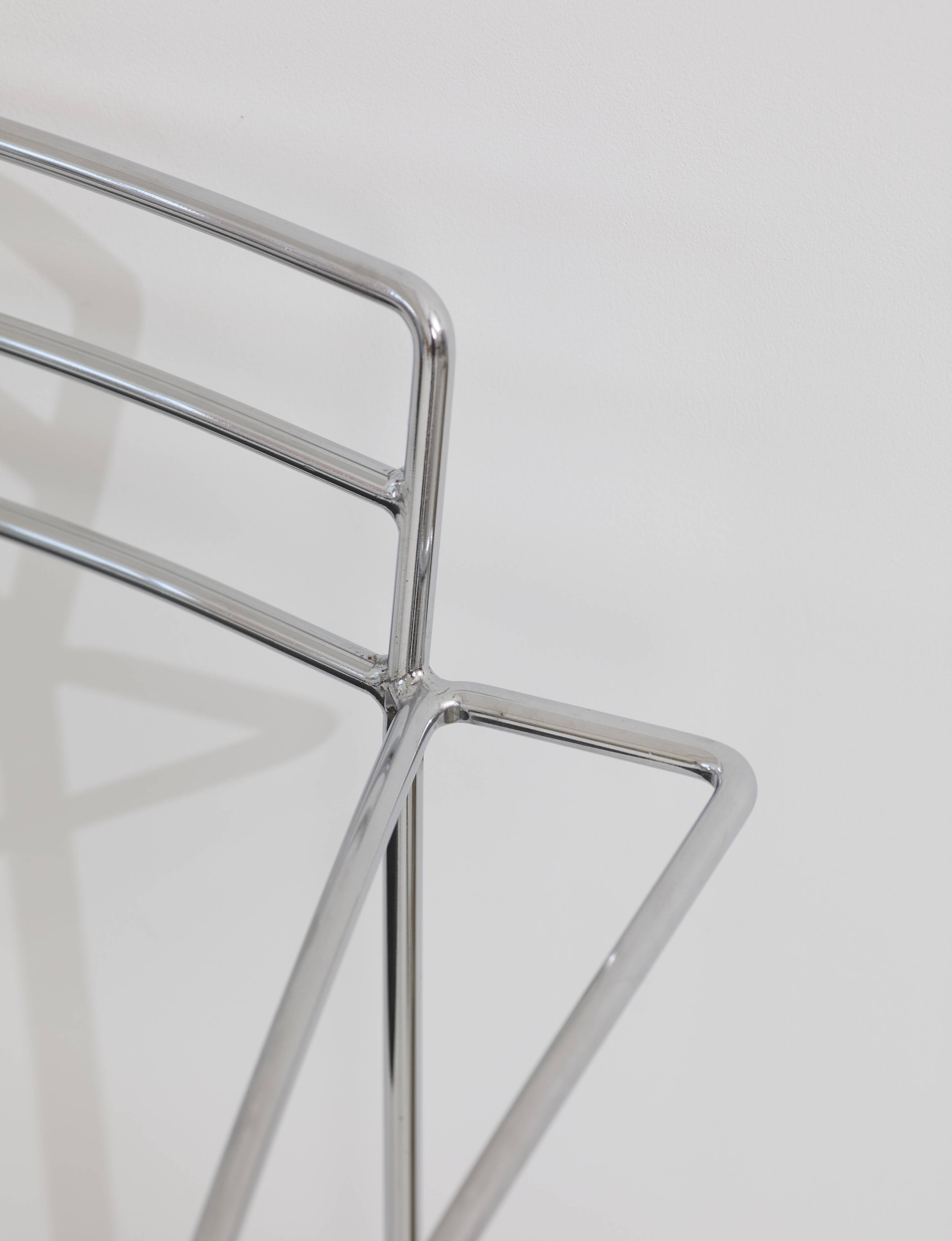 4 Silver Moon Chairs / Armchairs by Pascal Mourgue for Fermob 1980