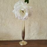 Brass soliflore vase