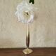 Brass soliflore vase