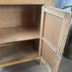 Vintage woven cane buffet