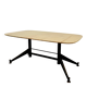 Midcentury Italian Steel And Marble Coffee Table.