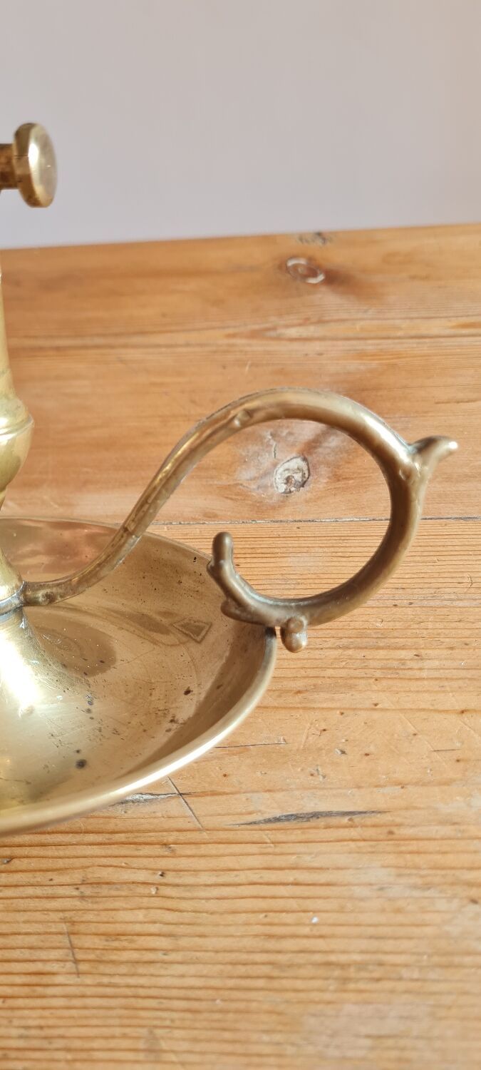 Brass candle holder