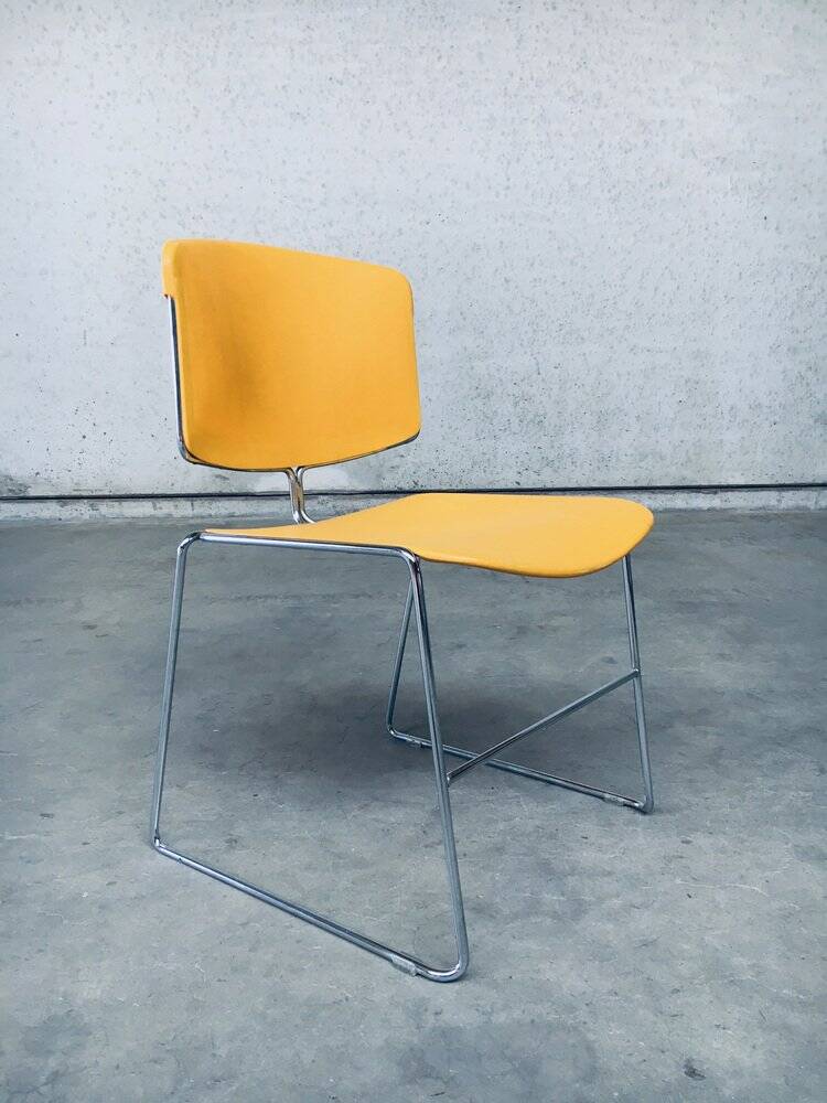 Max Stacker Conference & Office Chairs by Steelcase Strafor, 1980s, Set of 8