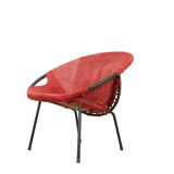 Balloon armchair by L. Erzeugnis for Lusch & Co, Germany, 1960s