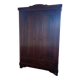 Antique solid wood wardrobe
