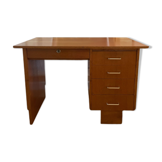 Bureau en bois, années 60