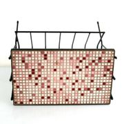 Table de magazine en mosaïque vintage des années 60