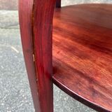 Tea table pedestal table Bent wood fischel in aajou 1920