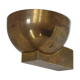Modernist art deco brass wall lamp circa 1930