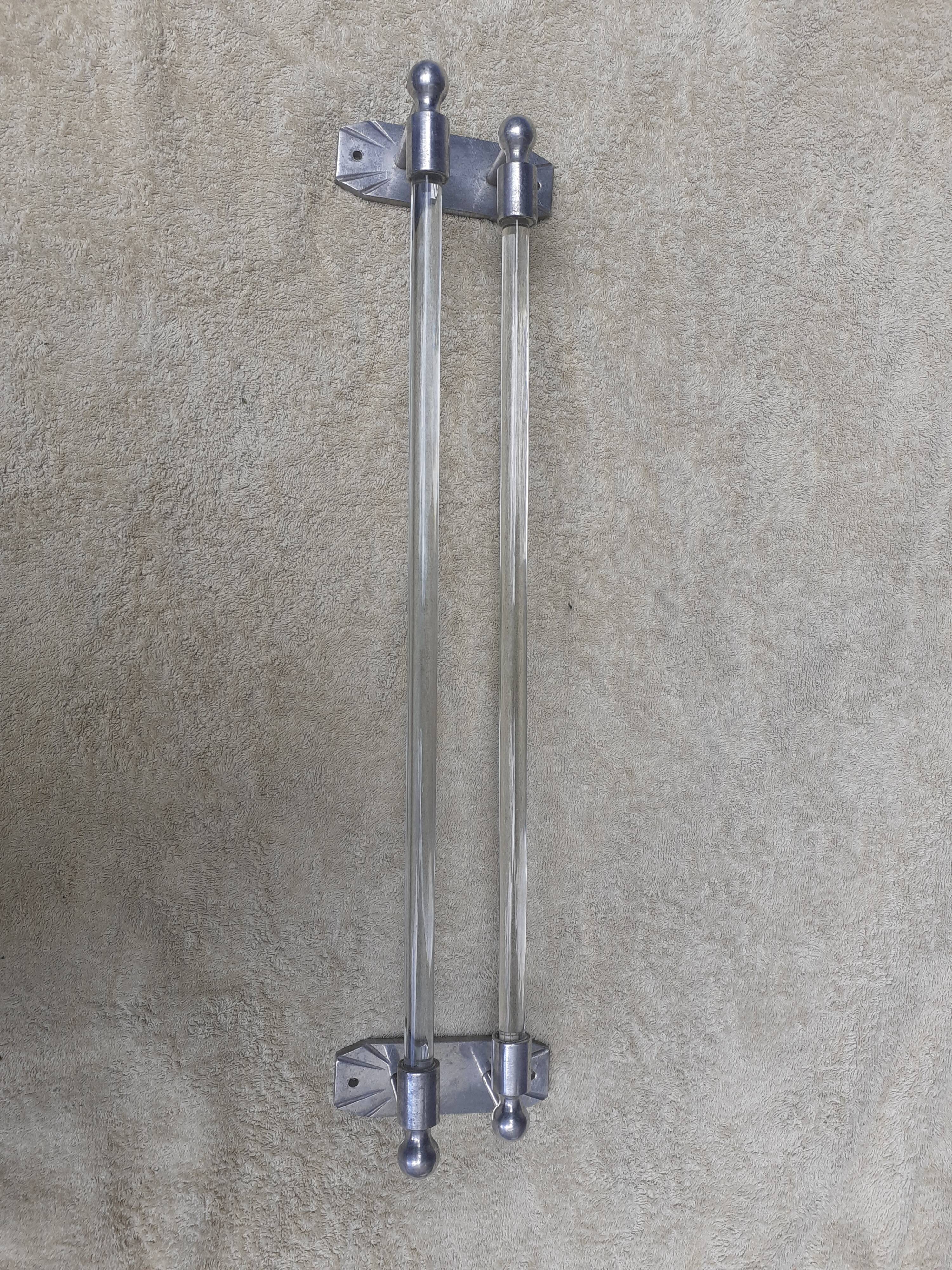 Art-Deco towel rack around 1920
