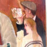 Oil painting "games" XL format 165x133cm
