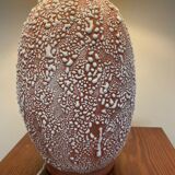 Ceramic lamp signed f fernandez