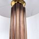 1940s Art Deco oak desk lamp