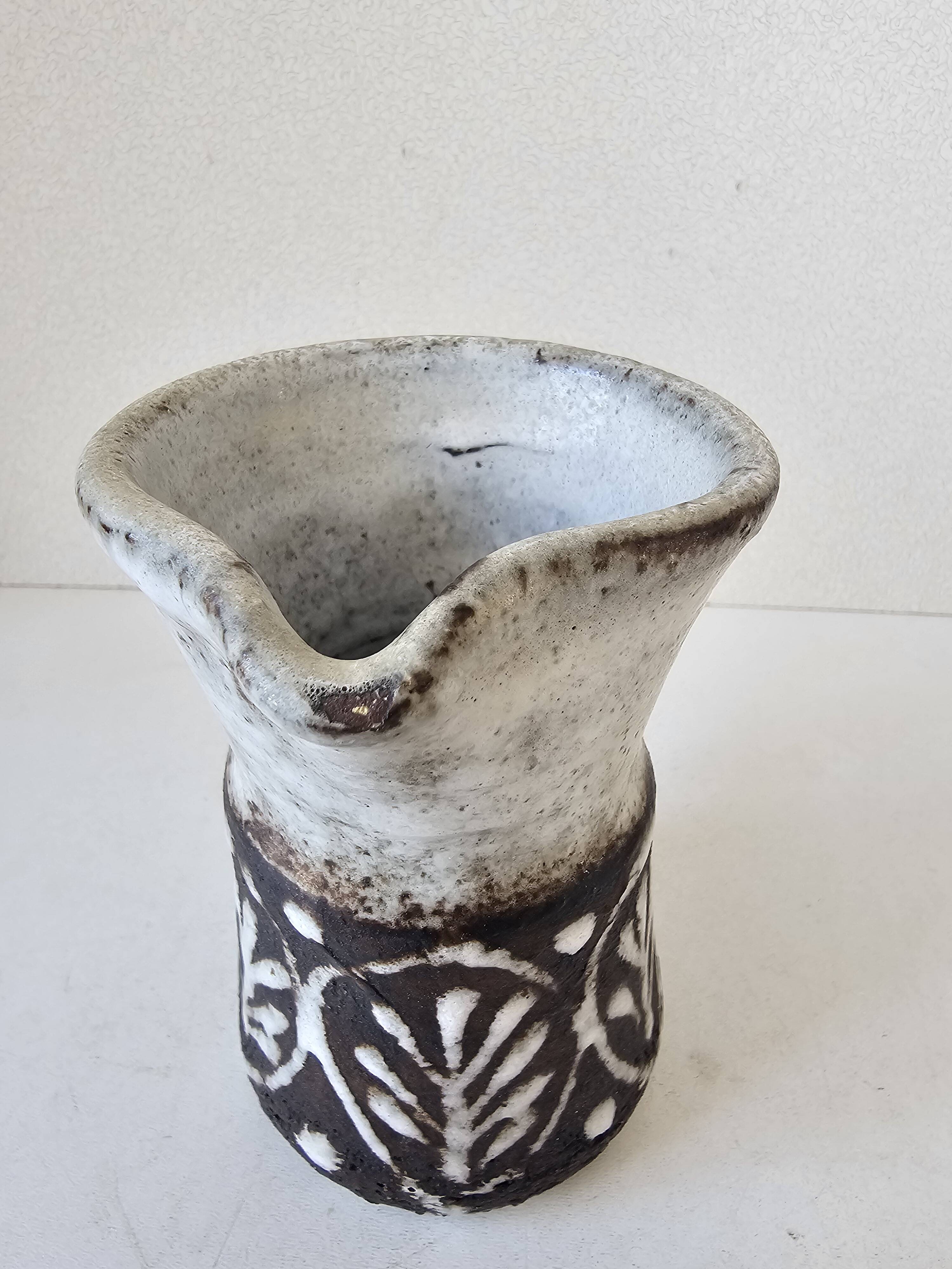 Ceramic milk jug attributed to Albert Thiry - 1950s