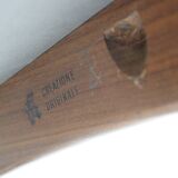 1960s Set Of Four Mahogany Dining Chairs, Italy