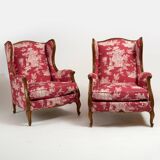 Pair of Louis XV style shepherdesses