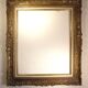 Gilded wood frame 85 x 74 cm