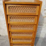 Old chest of drawer feet compass vintage 6 drawers