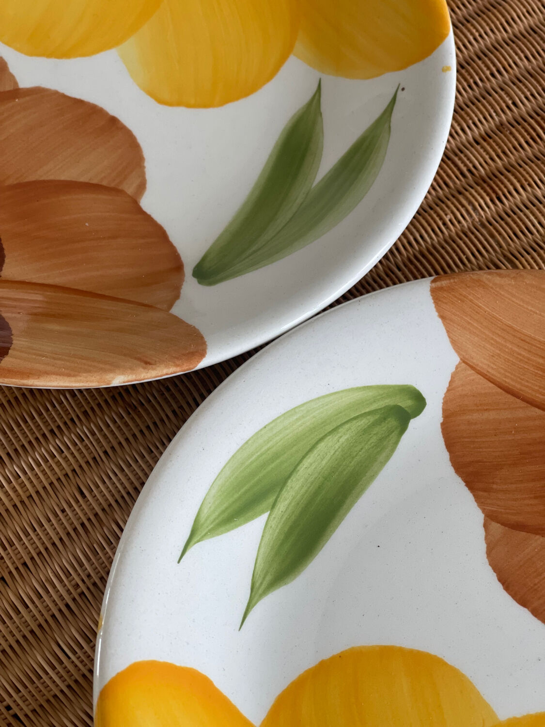 6 dessert plates Castellania 1970