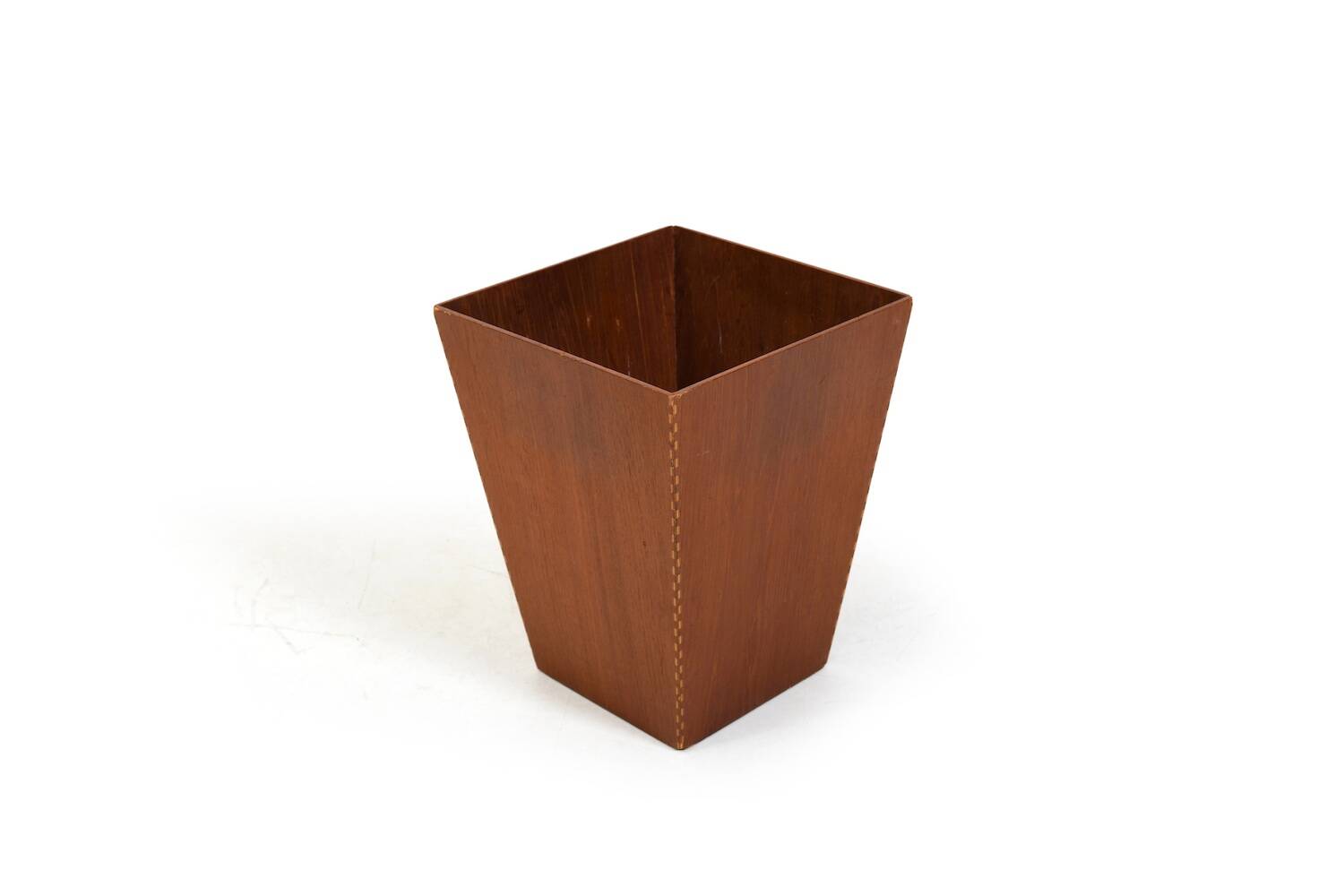 Danish Waste Paper Basket in Teak 1950s