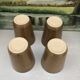 4 Mazagrans in stoneware made in France