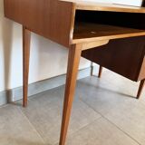 Vintage Scandinavian teak desk, year 60