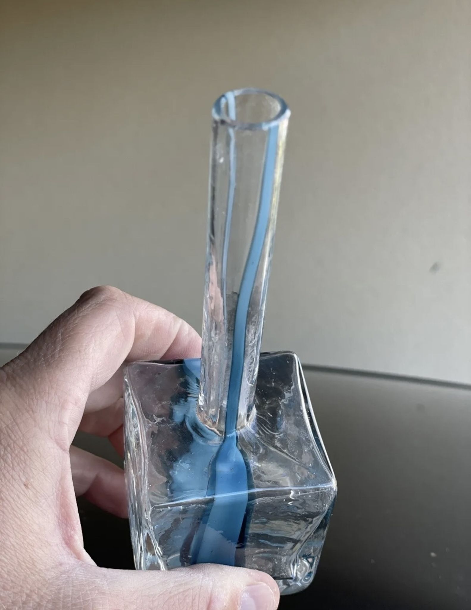 Vase Pierre Cardin pour Venini 1970