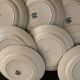 8 dessert plates St Amandinoise St Amand, model Margot