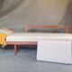 Norwegian teak daybed sofa, model Svanette design Ingmar Relling 1960s