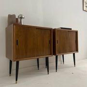 Pair of small vintage sideboards