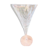 Cut crystal flute