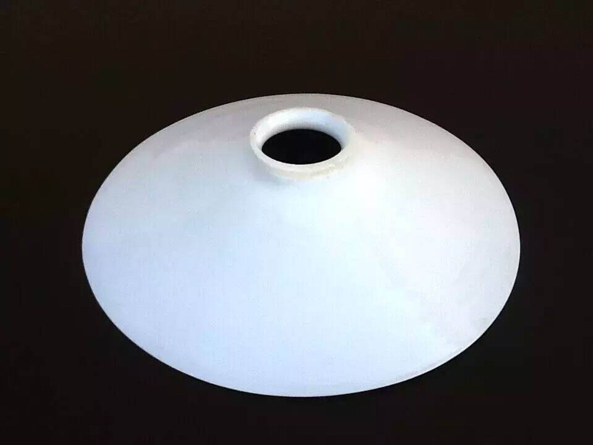 1930s opaline chandelier shade up and down
