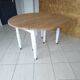 Renovated oak folding table