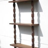 Vintage wooden shelf, vintage shelf, interior decoration
